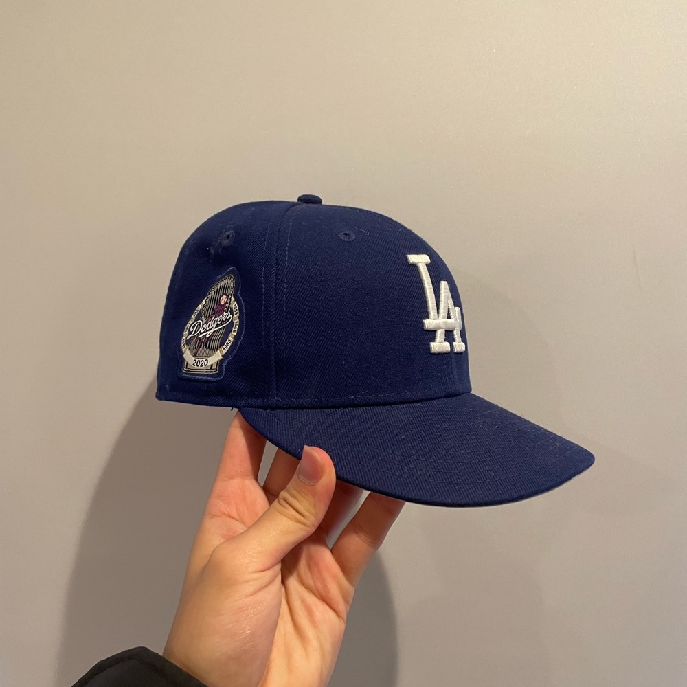 LA DODGERS 7 1/4 Fitted Championship Cap